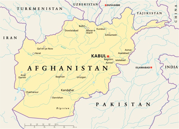 Afghanistan Political Map Royalty Free Image 13190802 PantherMedia   ~afghanistan Political Map 13190802 Detail 