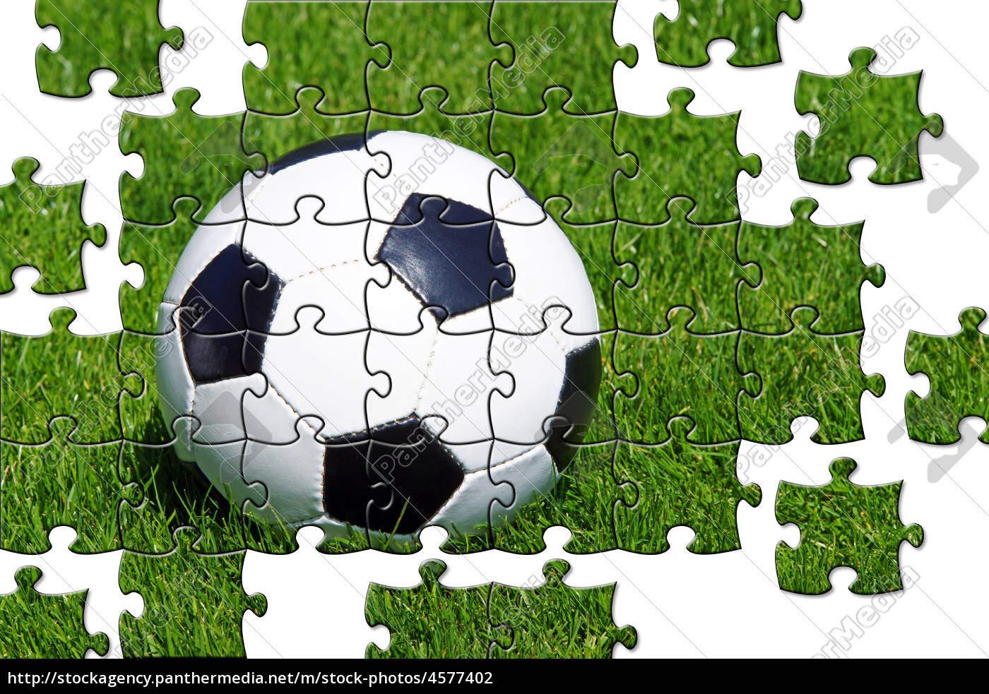 football puzzle - Stock image #4577402
