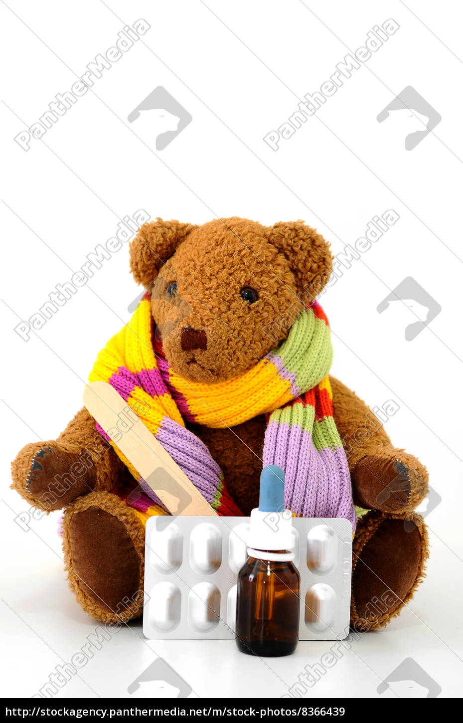 sick teddy bear